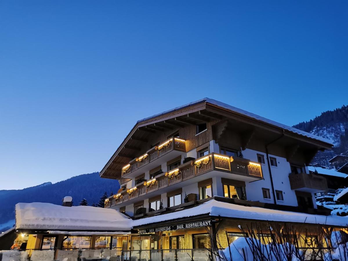Hotel-Chalet Les Ecureuils Restaurant, Piscine, Garage Le Grand-Bornand Buitenkant foto
